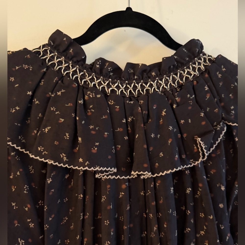 Christy Dawn Macy Dress in Noir Ditsy - Picture 7 of 10